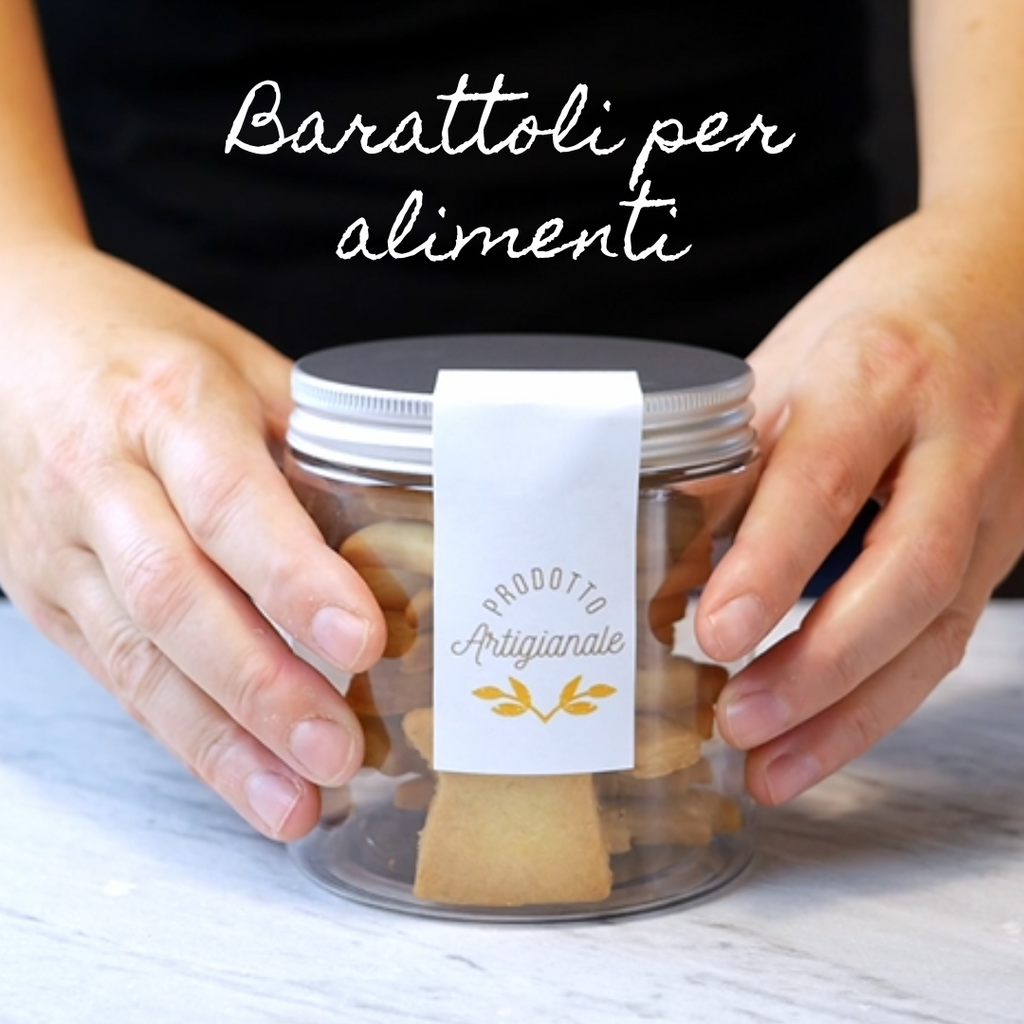 Barattoli per alimenti lavabili e riutilizzabili