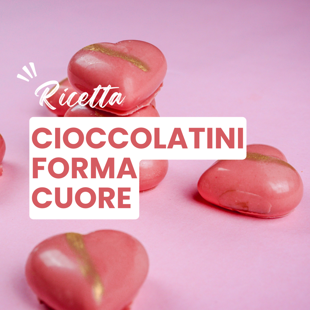 Forma cuore con stampo in silicone