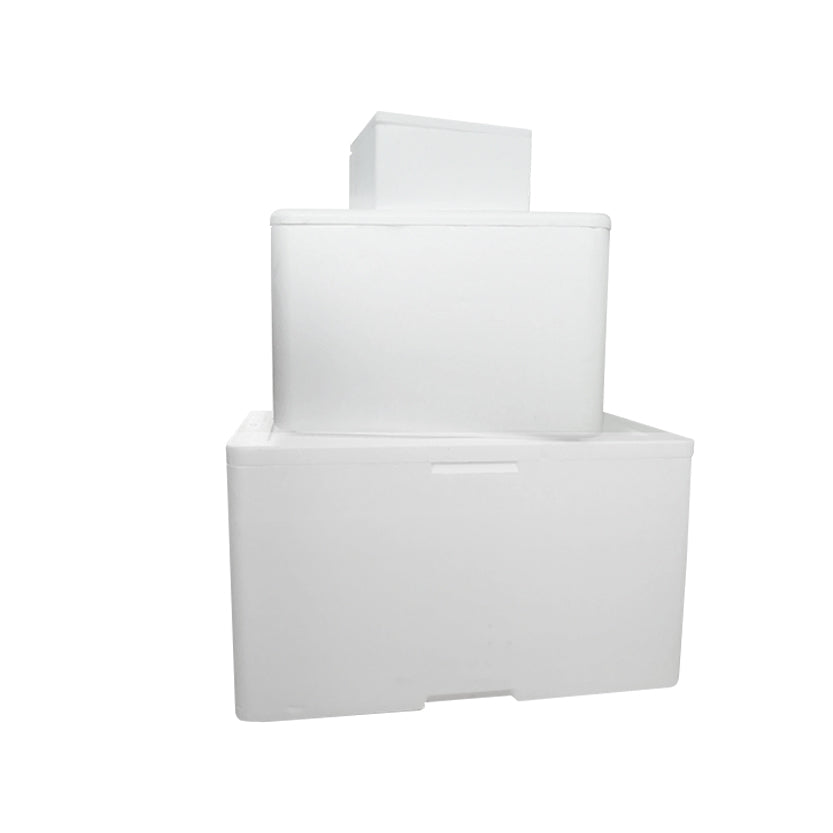 Scatola termica di polistirolo , varie dimensioni, impilate