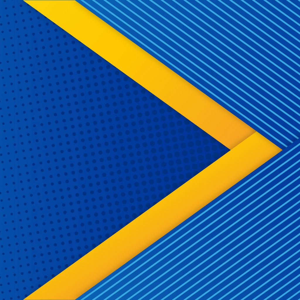 Dettaglio blu e giallo