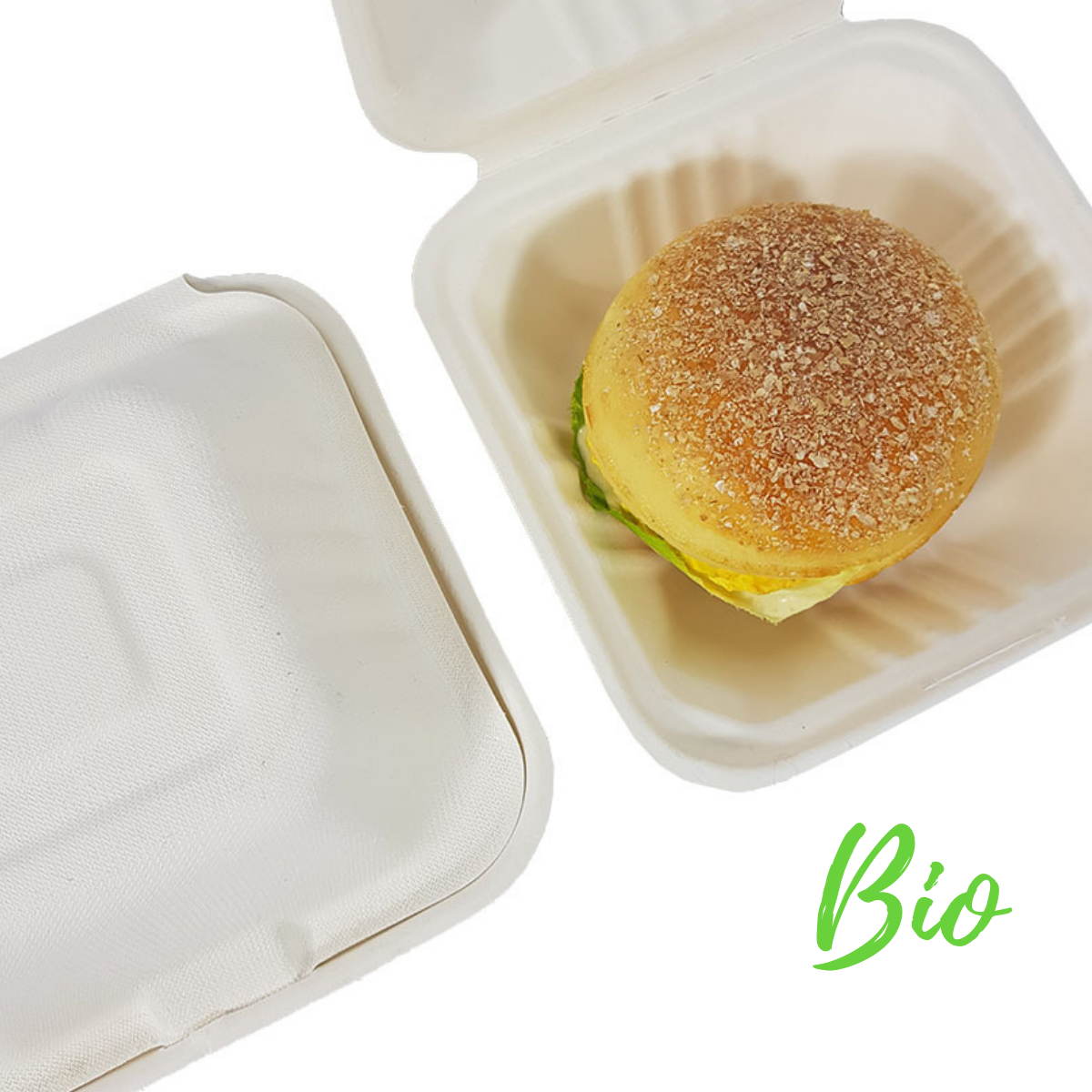 Vaschetta biodegradabile per hamburger da € 0,22 Cad + Iva