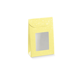 10 pz Sacchetto con finestra in cartone giallo € 0,60 Cad + Iva