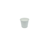Bicchierino monouso di carta bianco per caffe