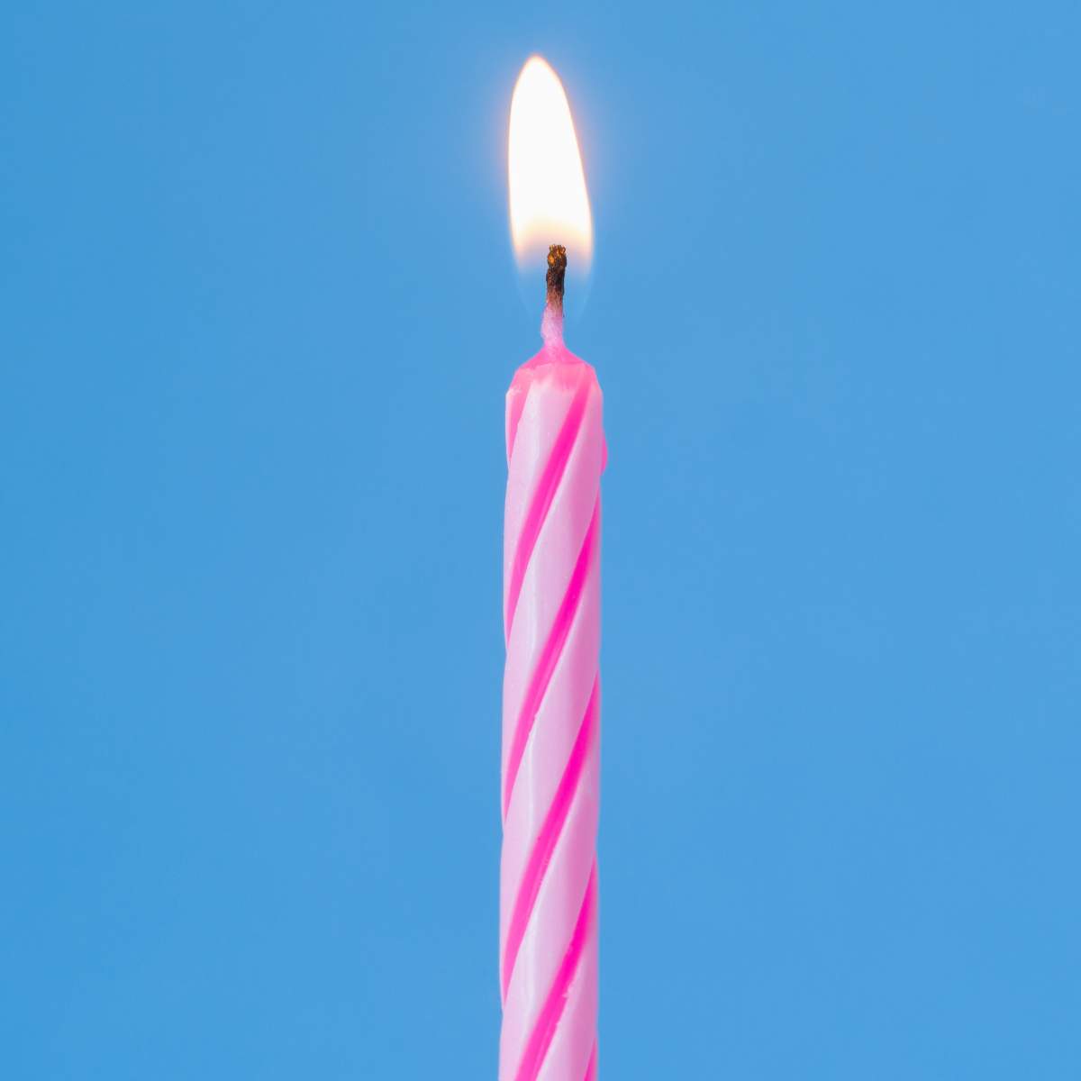 Candelina accesa