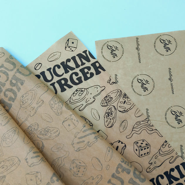 Carta avana personalizzata con il tuo logo