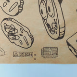 Carta avana personalizzata con il tuo logo dettaglio