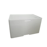 Contenitore termico bianco in polistirolo