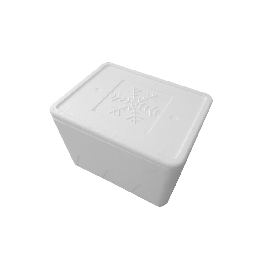 Scatola termica in polistirolo chiusa