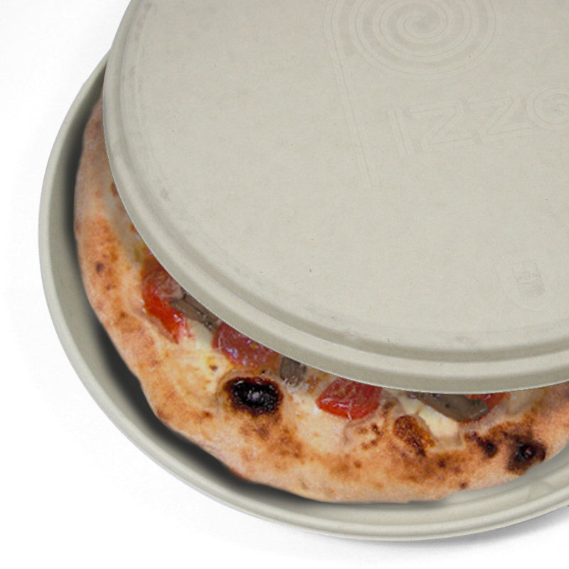 50 pz Scatola pizza Biodegradabile rotonda