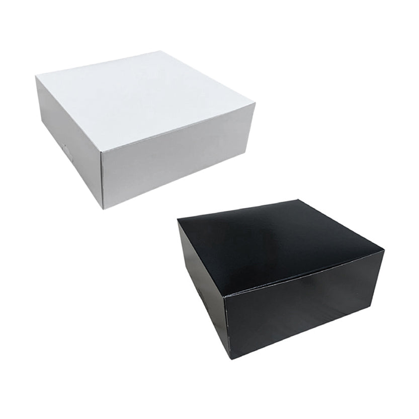 Box nera e box bianca di carta