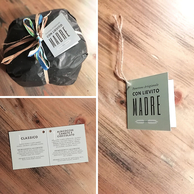 Vari esempi di cartellini personalizzabili con l tuo logo