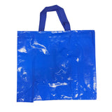 Shopper blu riutilizzabile in plastica