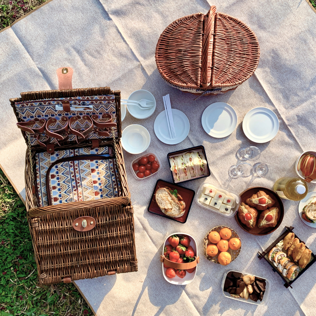 Tutto quello che serve per mangiare all'aperto
