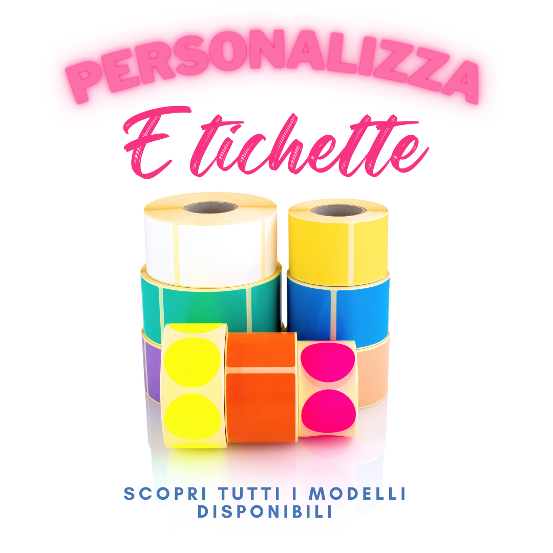 Etichette per personalizzare packaging Natalizio