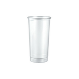 Bicchiere tumbler trasparente mostrato singolo 