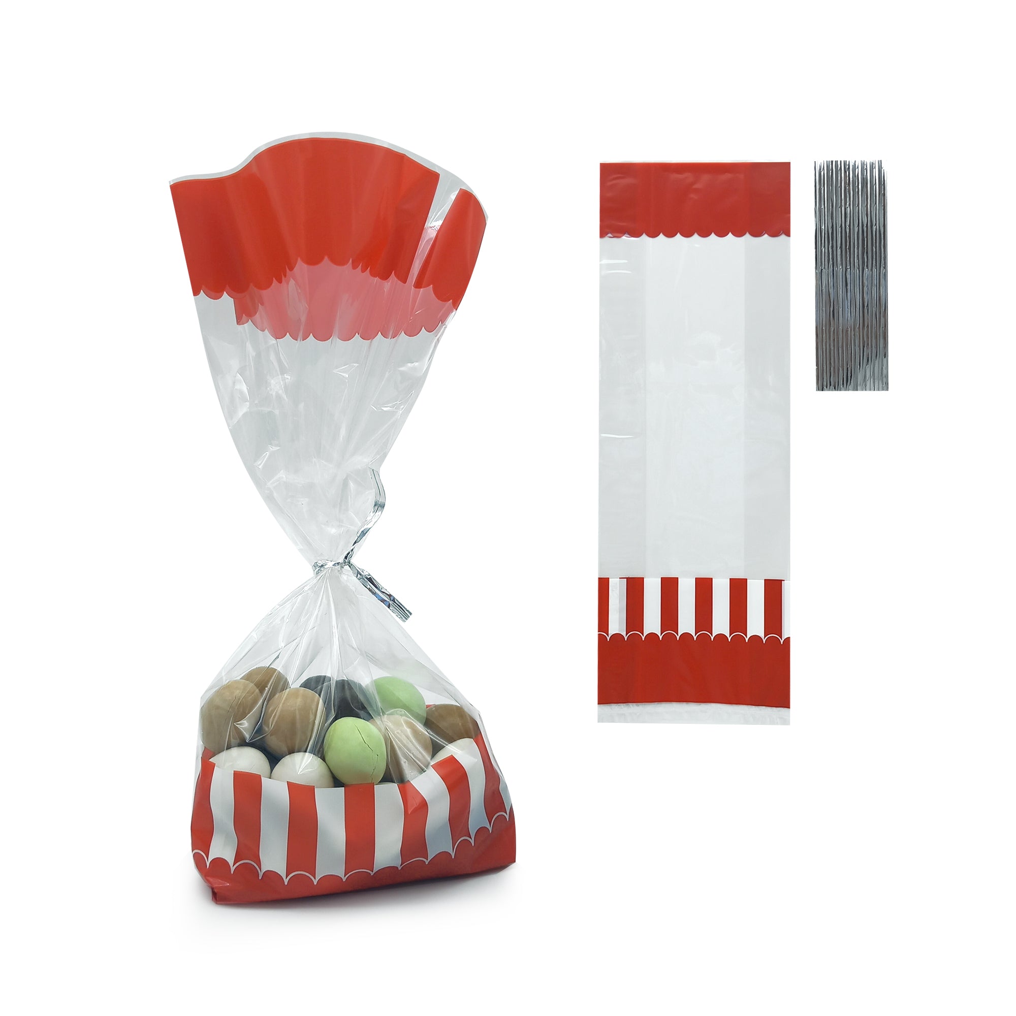 10pz Sacchetto fondo quadro Candy € 2,50 + Iva