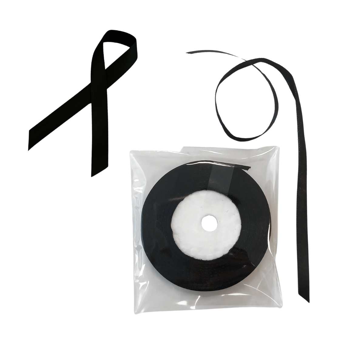 22 metri Nastro in raso nero alto 0.66 € 2,80 + Iva