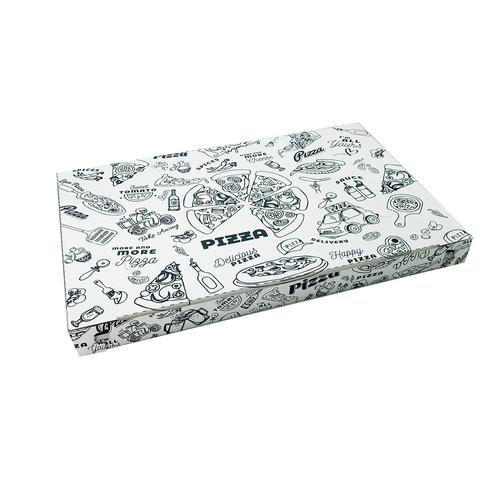 Scatole Pizza SIFA 30x40 Cm Altezza 5 Cm - Confezione Da 100 Pezzi - Made In Italy - Foto 6