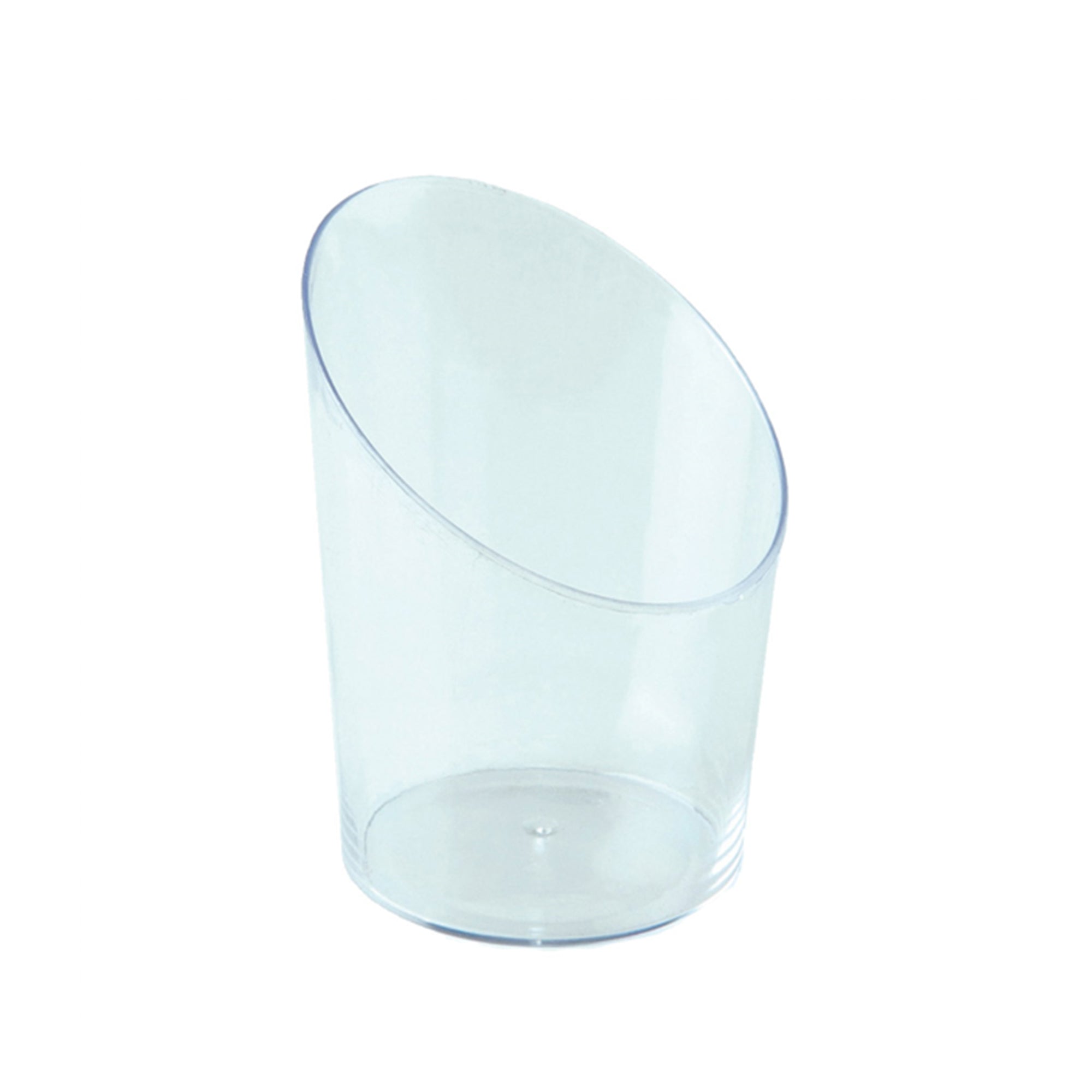Coppetta di plastica tubo, trasparente 