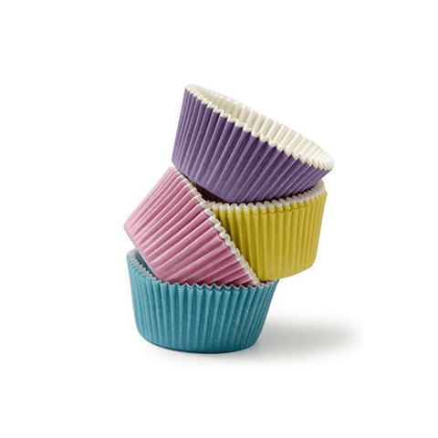 75 Pz Pirottini Per Muffin Colorati Pastello € 7,99 + Iva