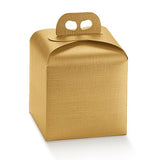 Scatola per panettone dorata