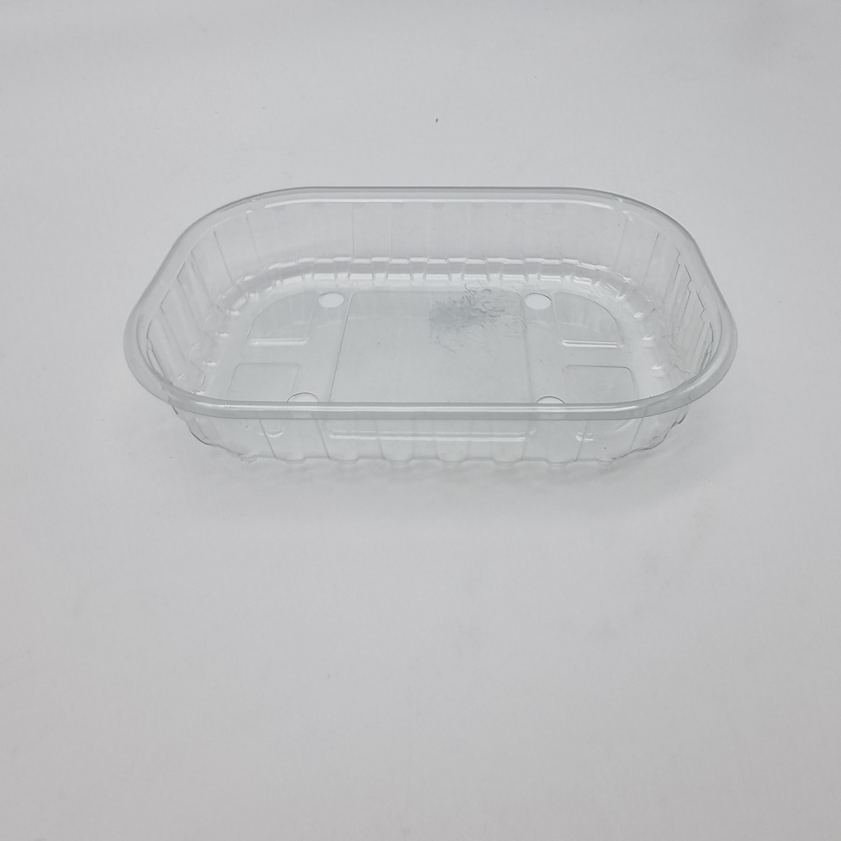 Vaschetta di plastica per mirtilli, vuota 