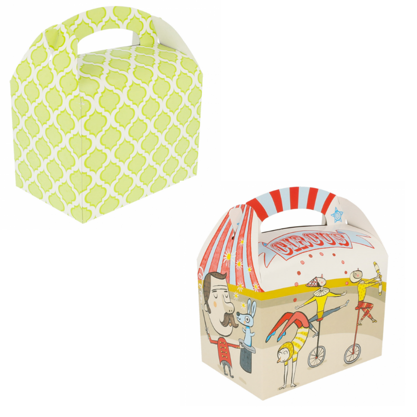 Mealbox colorato. due diverse fantasie