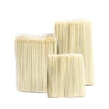 Tre confezioni di stecchi di diverse misure 