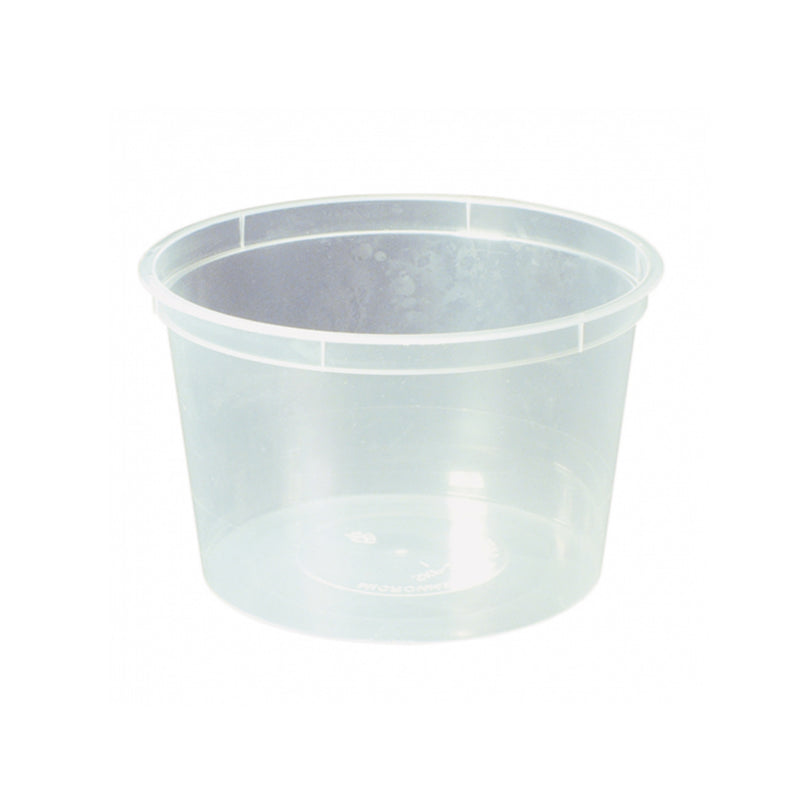 Vasetto di plastica vuoto