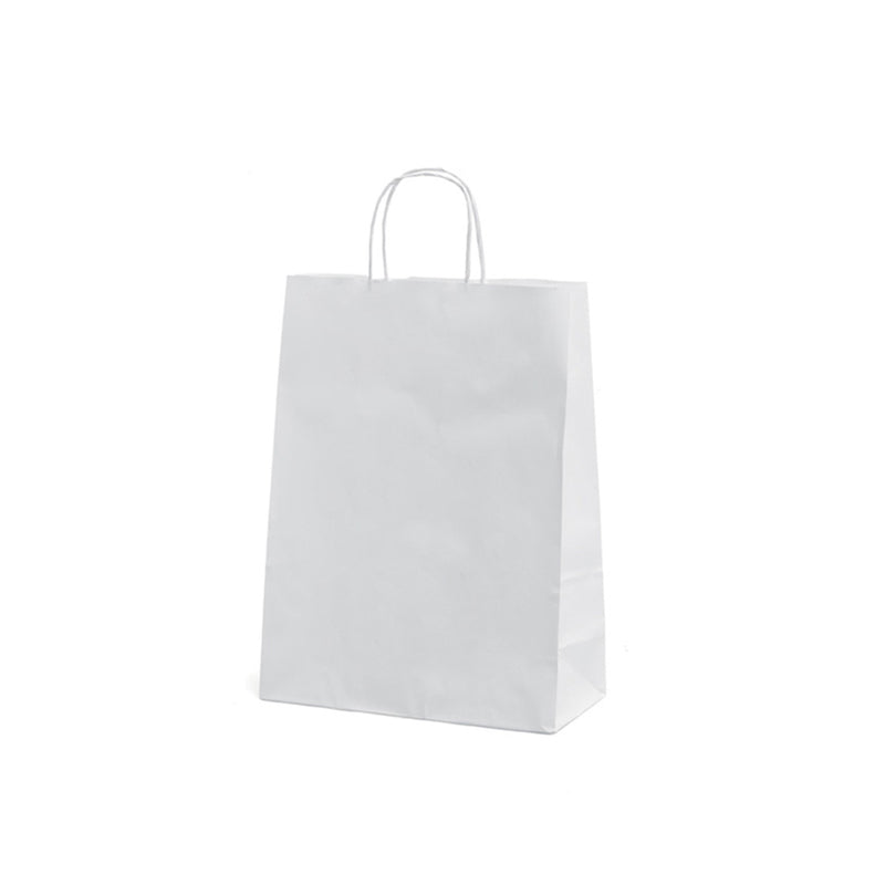 Shopper di carta bianca 