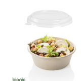 Ciotola bio con cibo e suo coperchio