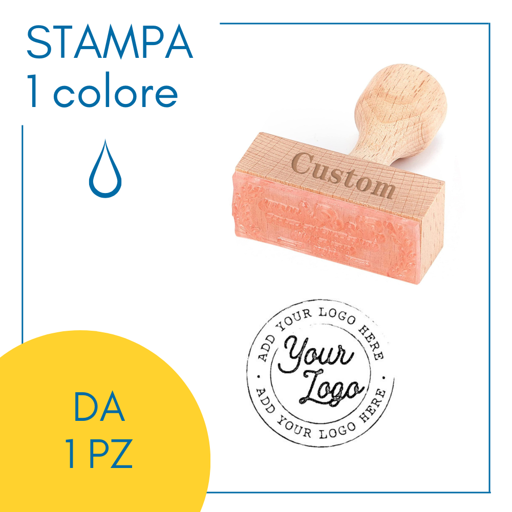 Timbri in Legno Rotondi | Personalizzati con Logo Timbri in Legno Rotondi | Personalizzati con Logo