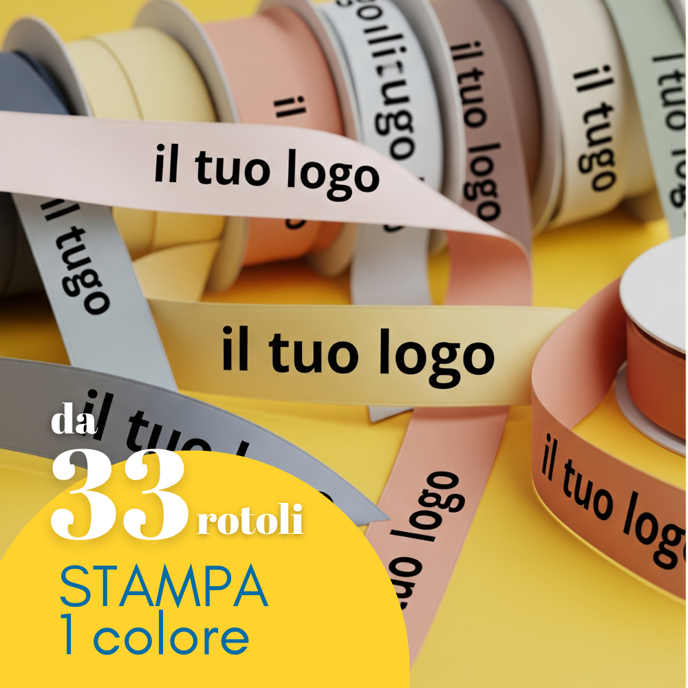 Nastri di cotone personalizzati con il tuo logo