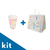 250pz Shopper + 100pz Bicchiere