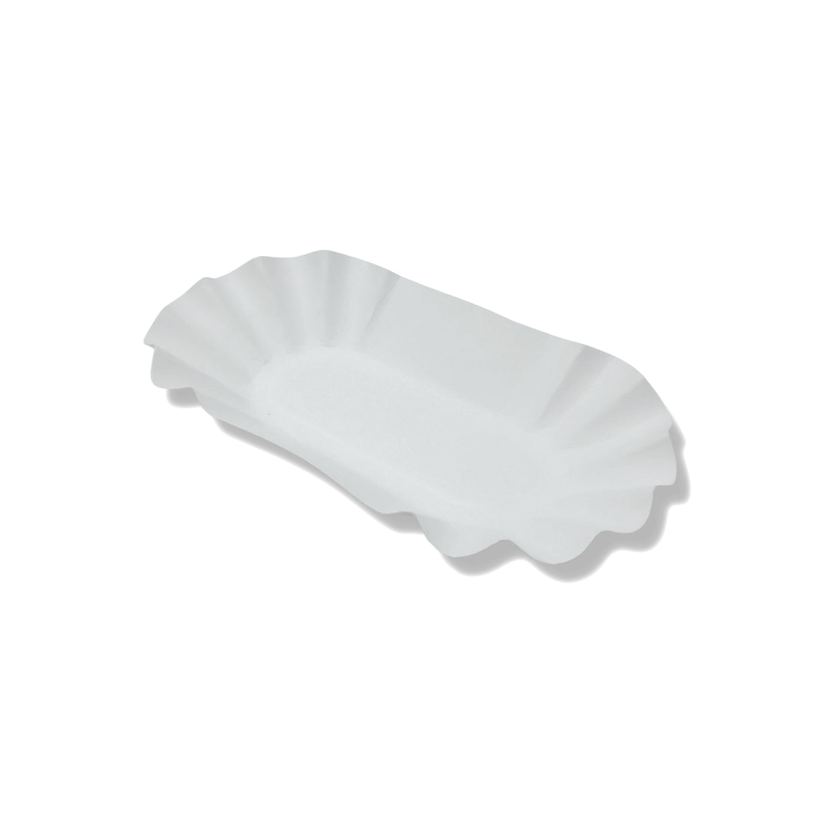 Vassoio di carta rettangolare per fritto 