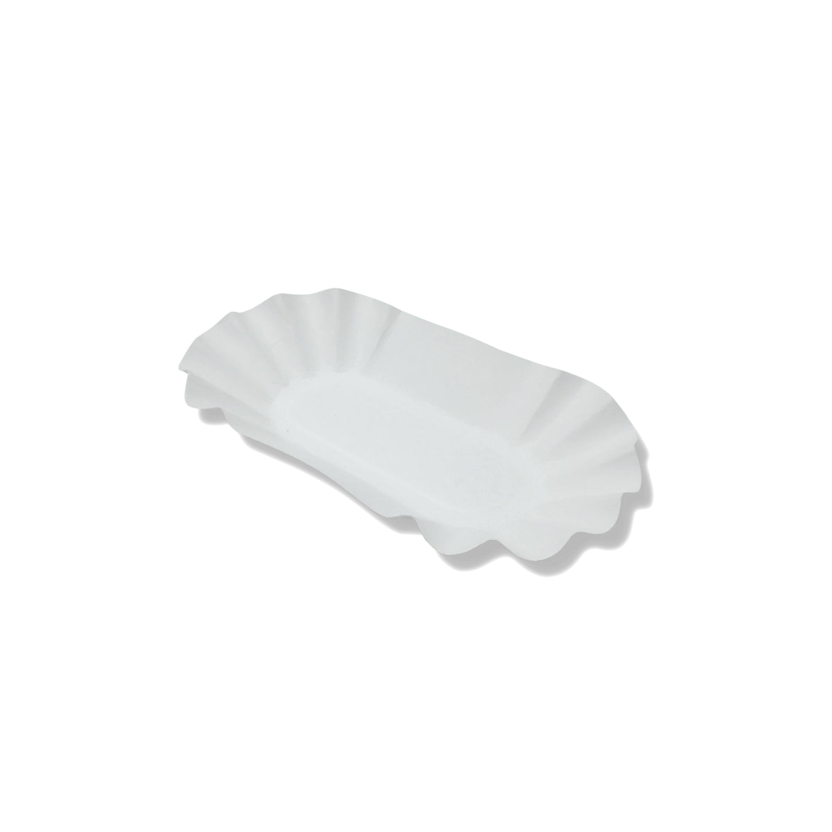 Vassoio di carta rettangolare per fritto 