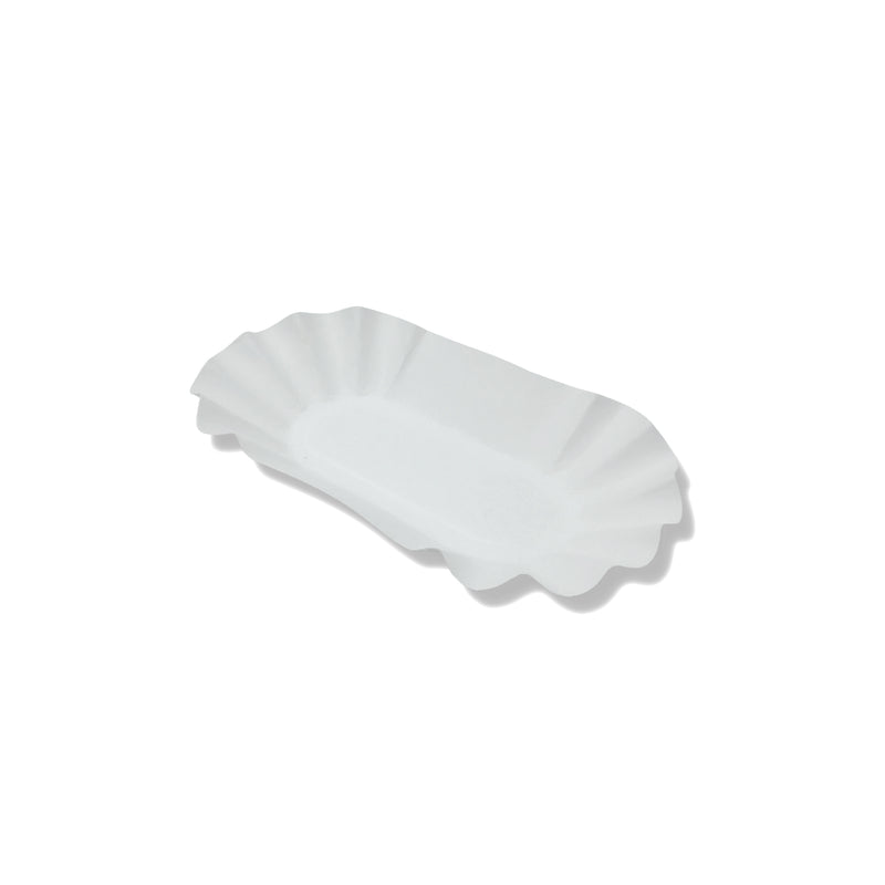 Vassoio di carta rettangolare per fritto 