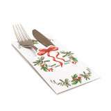 4 pz Portaposate in carta stampa Natale € 1,60 + Iva