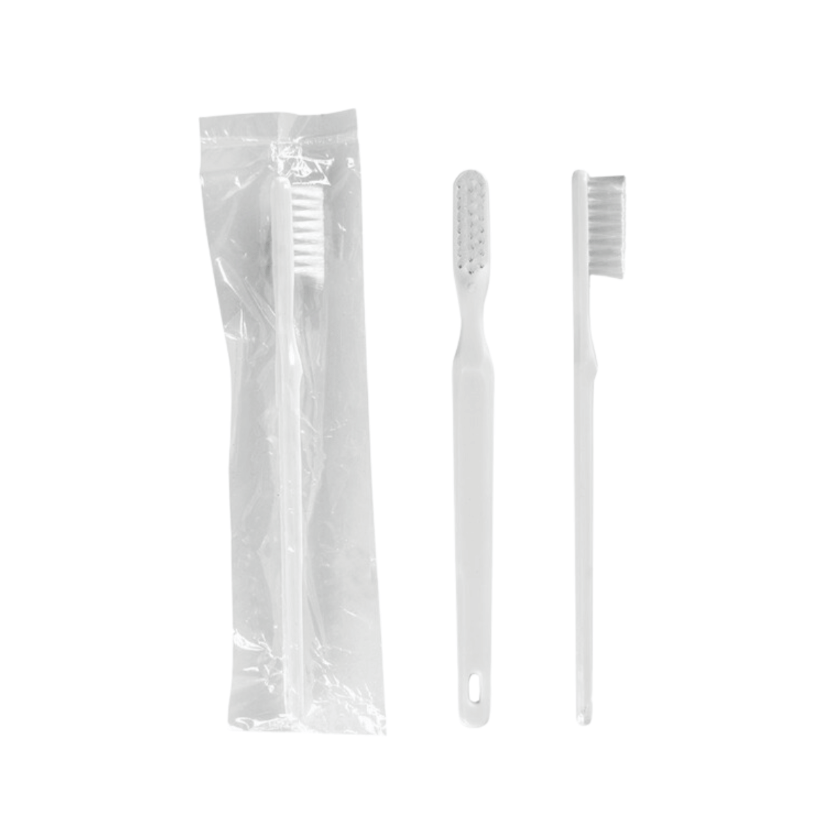 Kit cortesia spazzolino da denti, bianco