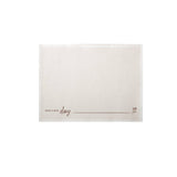 Tovaglietta bianco classico con scritta have a nice day 