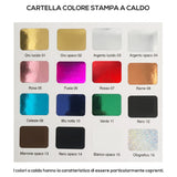 Cartella colori stampa a caldo 