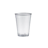 Bicchiere di plastica trasparente monouso 
