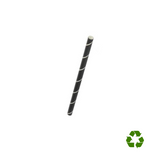 Cannuccia  bio nera e bianca 