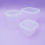 Barattoli chiusura ermetica 360ml/640/1180 ml (cartone intero)