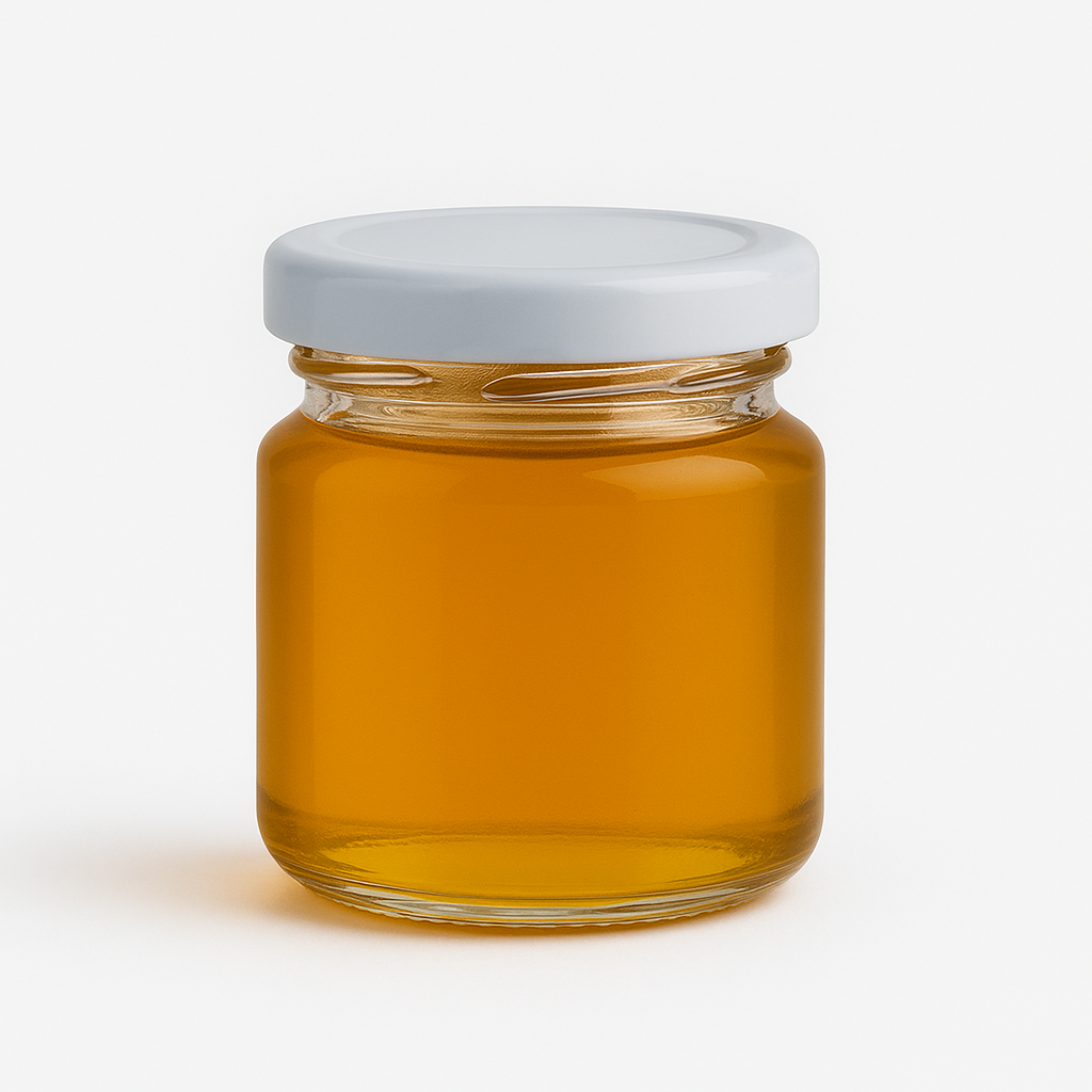 20pz Barattolino in vetro per miele e marmellate 53 ml € 0,20 Cad + Iva