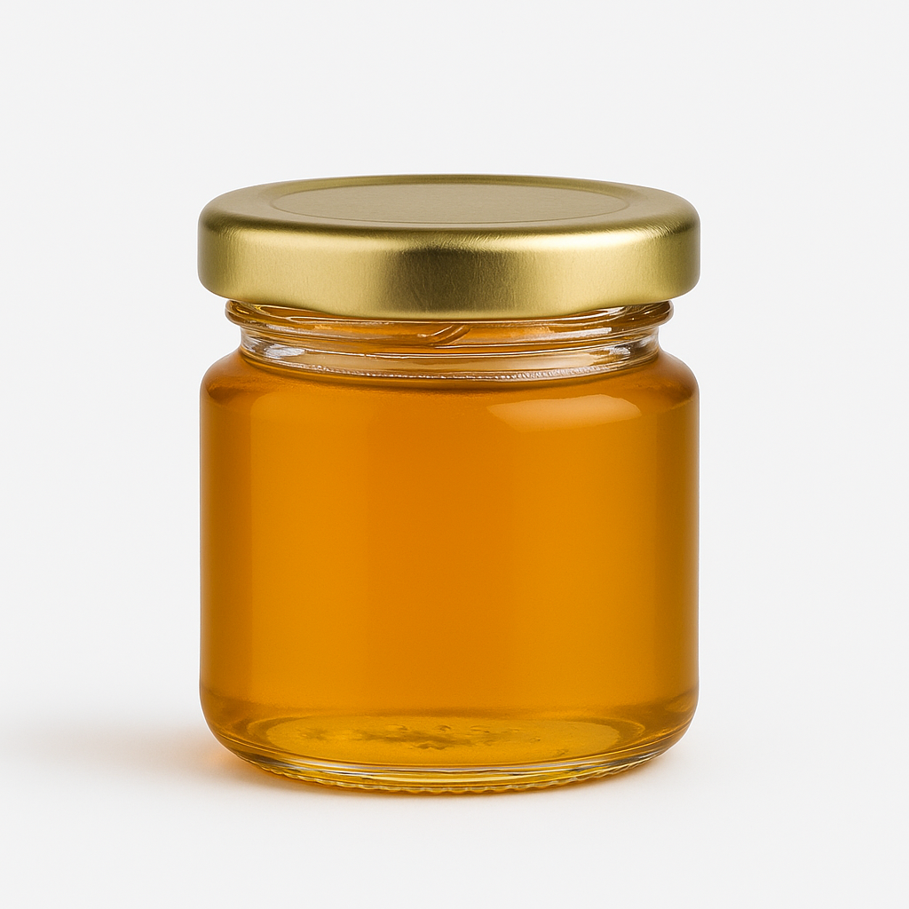 20pz Barattolino in vetro per miele e marmellate 53 ml € 0,20 Cad + Iva