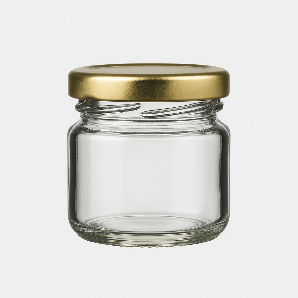 20pz Barattolino in vetro per miele e marmellate 53 ml € 0,20 Cad + Iva
