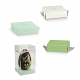 25pz Base in Cartone per Scatola 21x21 Portauovo di Pasqua da € 1,08 Cad + Iva