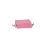 Base rosa per Scatola fucsia con finestra porta uovo di cioccolato