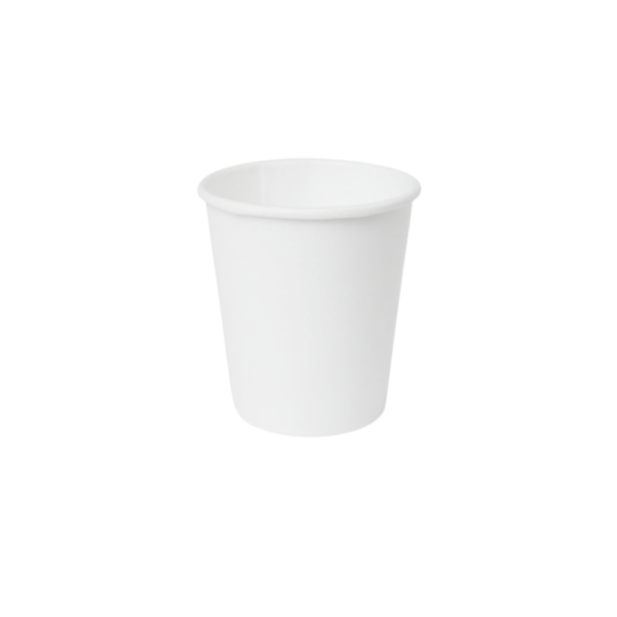 Bicchiere di cartoncino bianco 